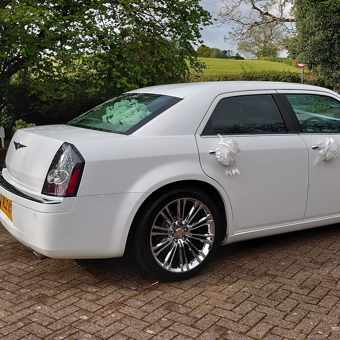 white baby bentley